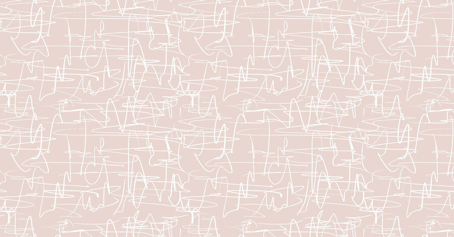 Lignes blanches sur fond rose
