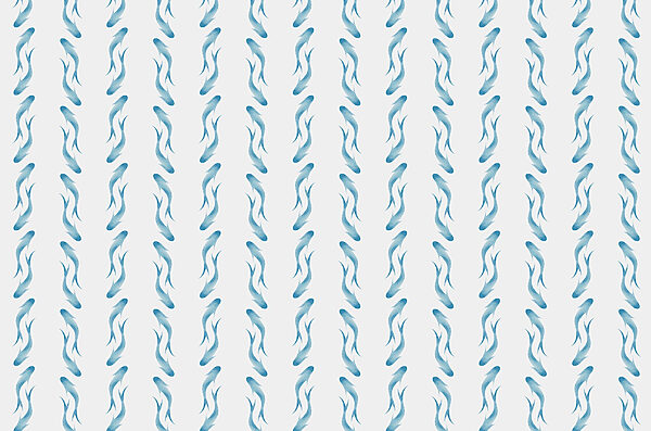 Motif de poisson bleu Motif de poisson bleu