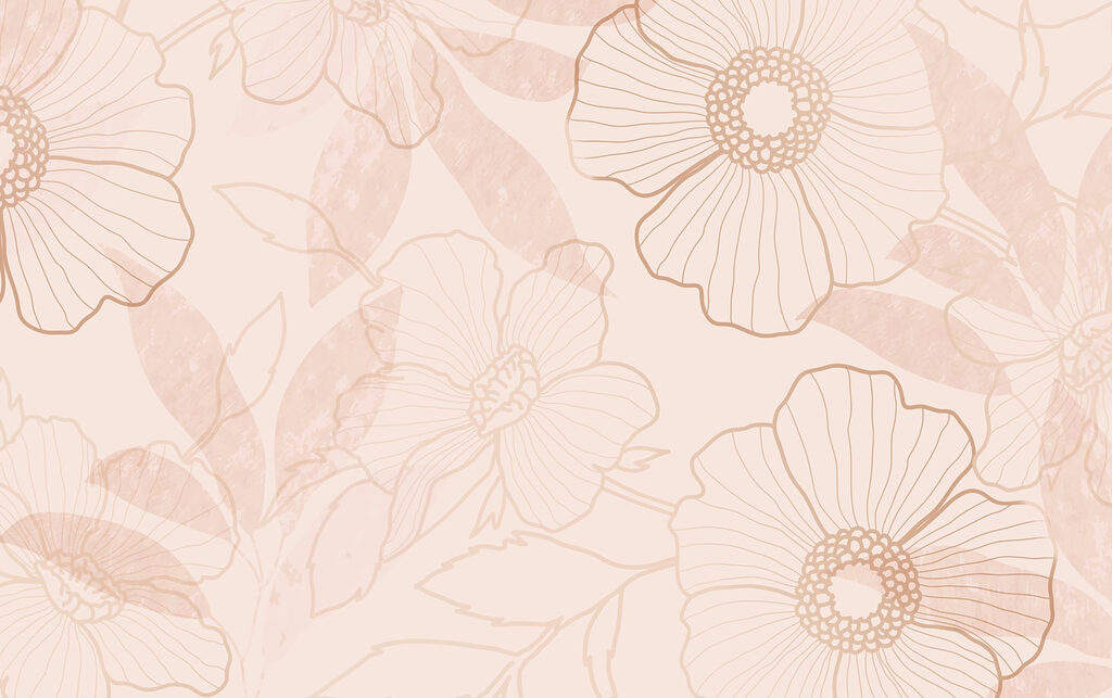 Motif floral délicat Motif floral délicat