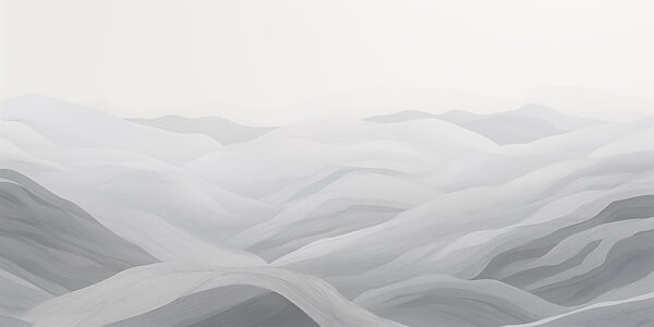Paysage blanc et gris Paysage blanc et gris