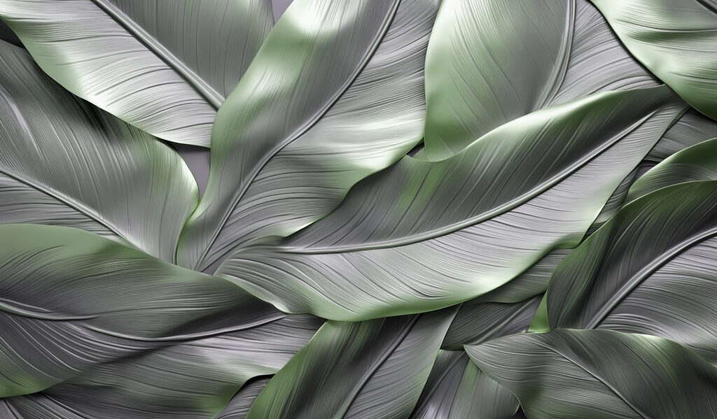 Groupe de feuilles vertes Groupe de feuilles vertes