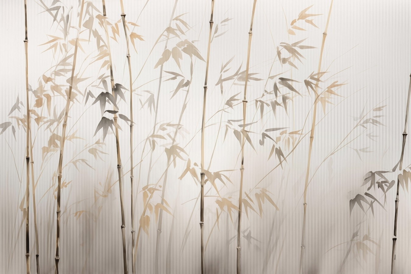 Bamboo silhouettes against textured background Bamboo silhouettes against textured background