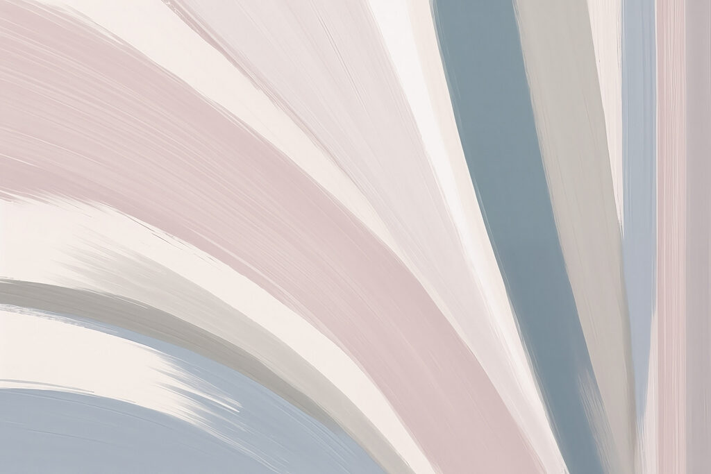 Les couleurs douces se mélangent en touches fluides Les couleurs douces se mélangent en touches fluides