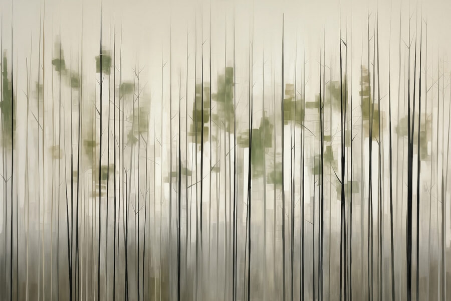 Groupe d'arbres dans une forêt