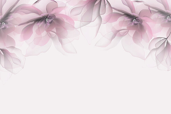 Groupe de fleurs roses Groupe de fleurs roses