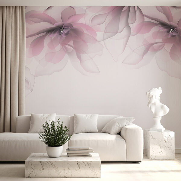 Groupe de fleurs roses Groupe de fleurs roses