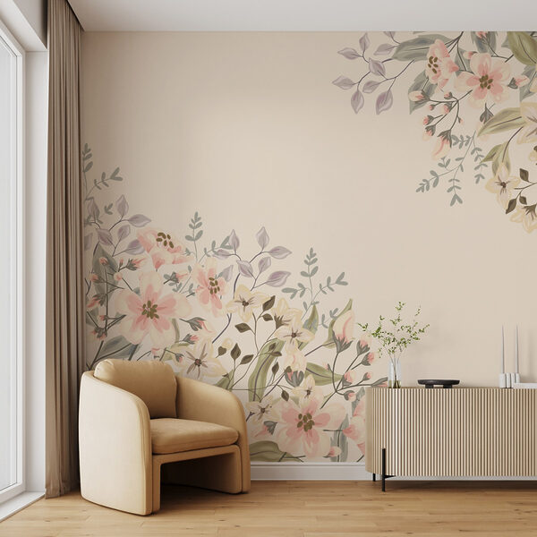 Motif floral avec des fleurs Motif floral avec des fleurs