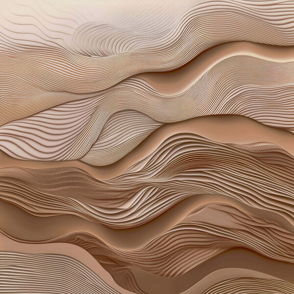 Des vagues douces au design texturé Des vagues douces au design texturé