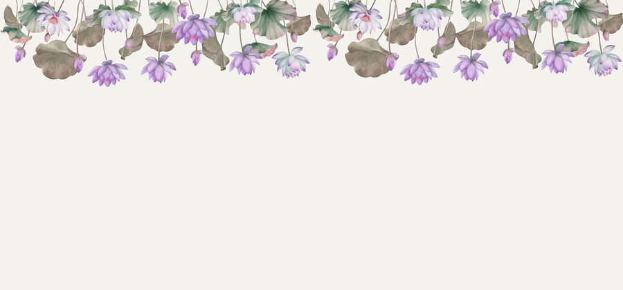 Rangée de fleurs violettes et de feuilles vertes u98844v1p 900x420 - Rangée de fleurs violettes et de feuilles vertes - tegory