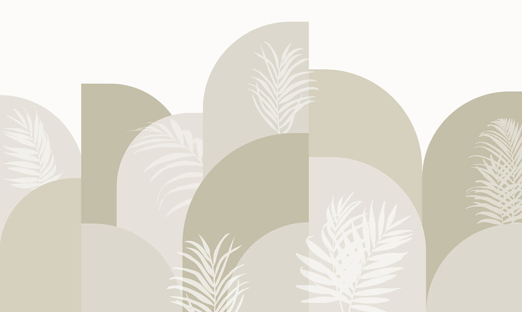 Feuilles blanches sur fond gris Feuilles blanches sur fond gris