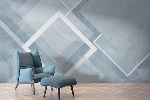 Fond bleu et blanc avec des carrés et des lignes blanches Fond bleu et blanc avec des carrés et des lignes blanches
