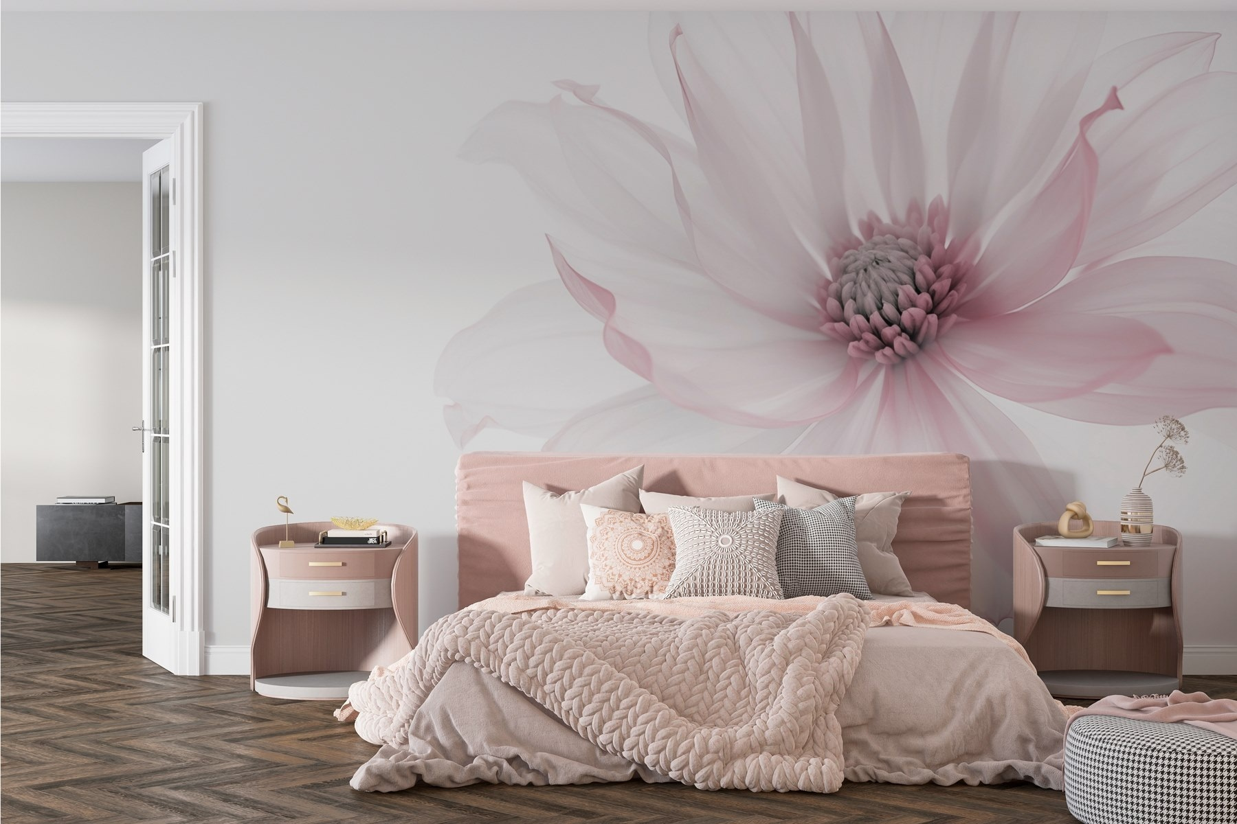 Delicate flower in soft hues Delicate flower in soft hues