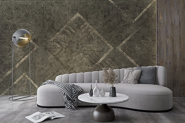 Surface à motifs gris et blancs Surface à motifs gris et blancs