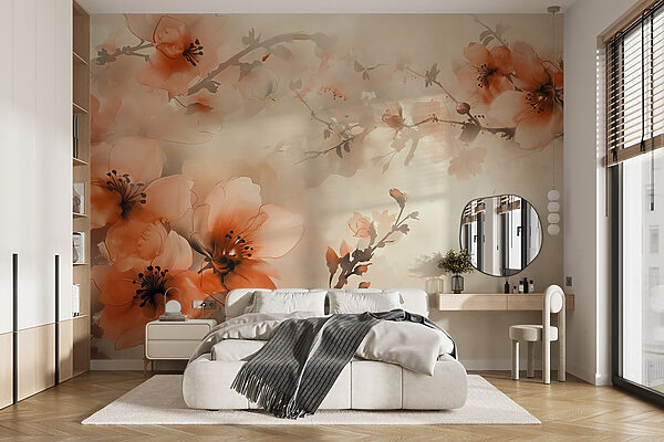 Des fleurs délicates dans des teintes douces Des fleurs délicates dans des teintes douces