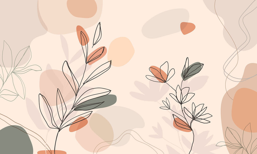 Dessin de feuilles et de fleurs Dessin de feuilles et de fleurs