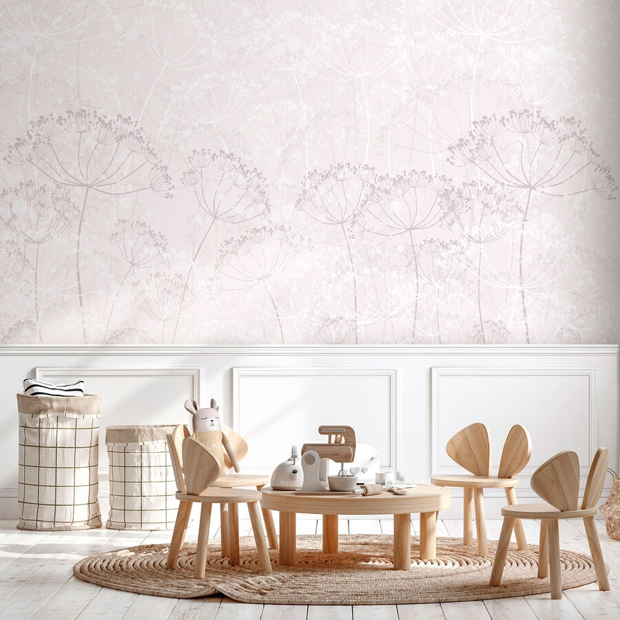 Motif floral blanc et rose Motif floral blanc et rose