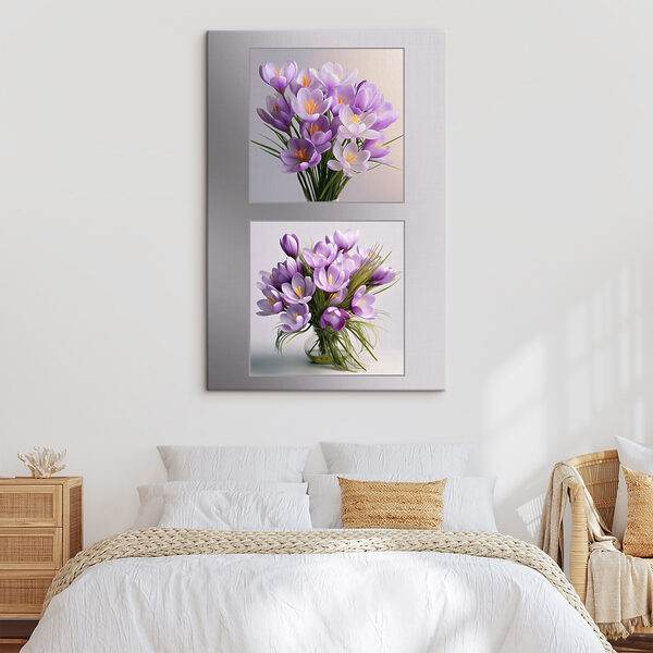 Magnifiques fleurs dans des tons lavande doux Magnifiques fleurs dans des tons lavande doux
