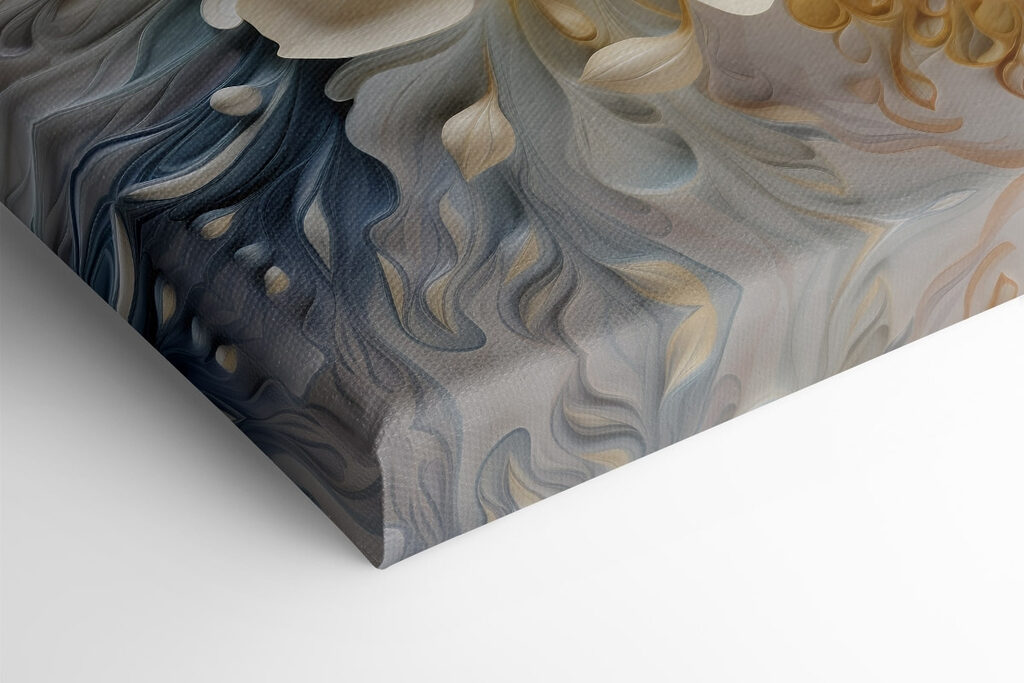 Beautiful floral abstract composition