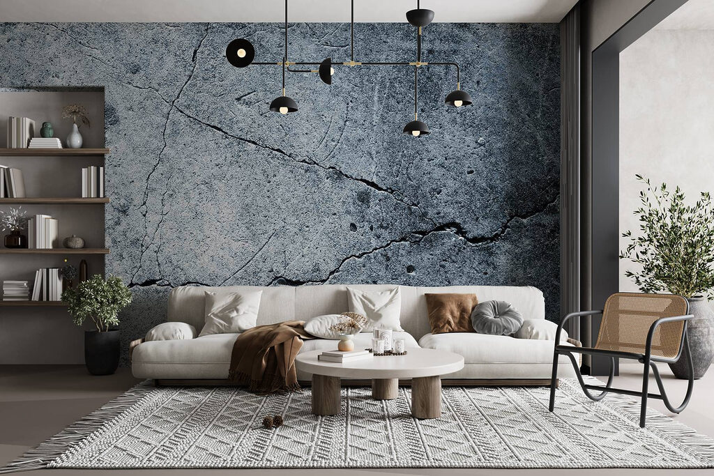 Cracked surface with unique texture Cracked surface with unique texture