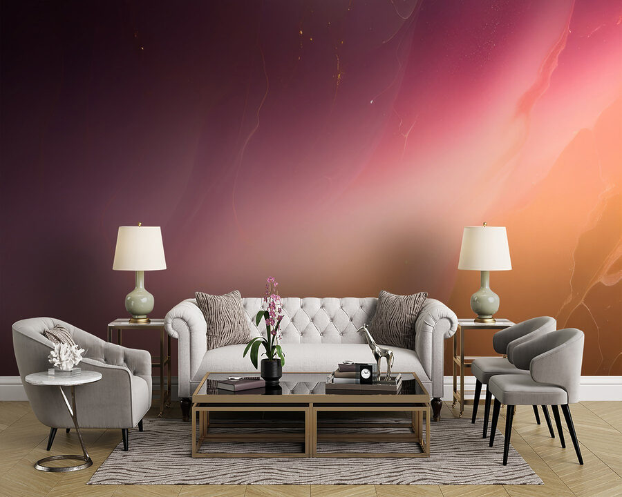 Ciel coloré et lumineux