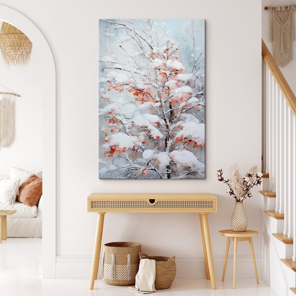 Arbre recouvert de neige Arbre recouvert de neige