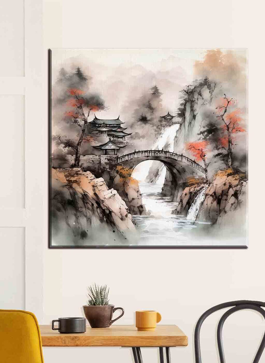 Pont au-dessus d'une rivière Pont au-dessus d'une rivière