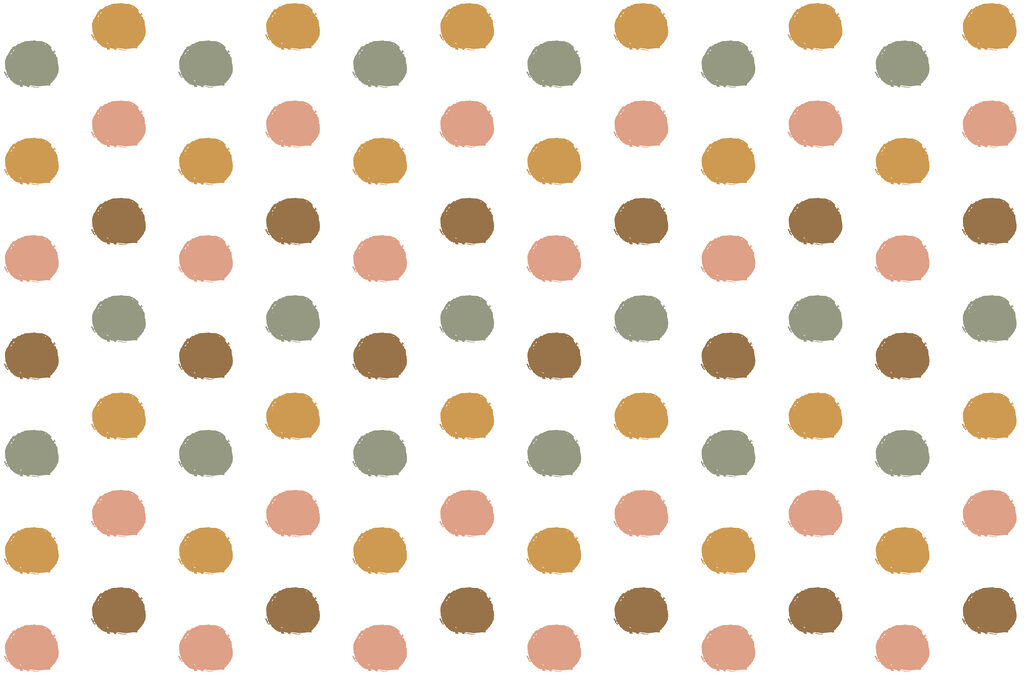 Motif de points colorés Motif de points colorés