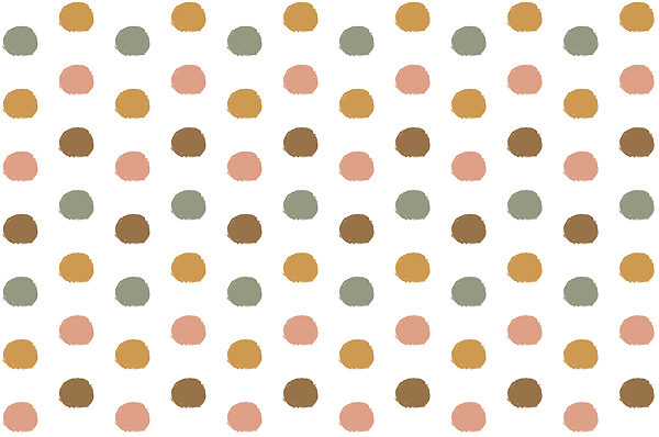 Motif de points colorés Motif de points colorés