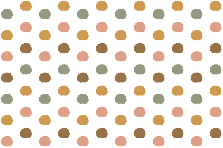 Motif de points colorés