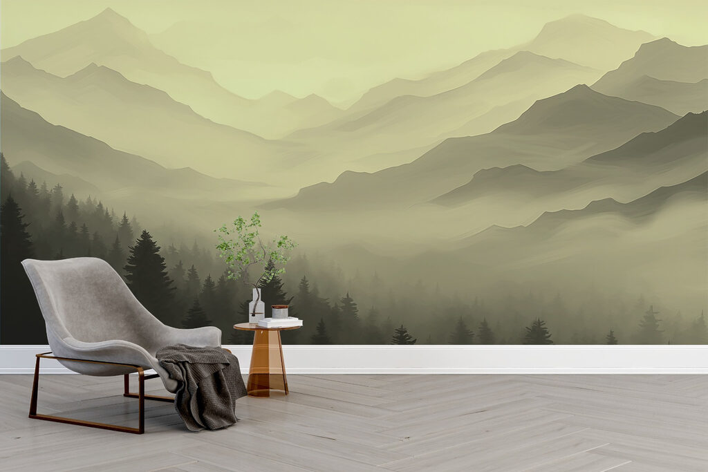 Paysage de montagne brumeux avec des arbres w02186v1pig8774mr 1024x683 - Paysage de montagne brumeux avec des arbres