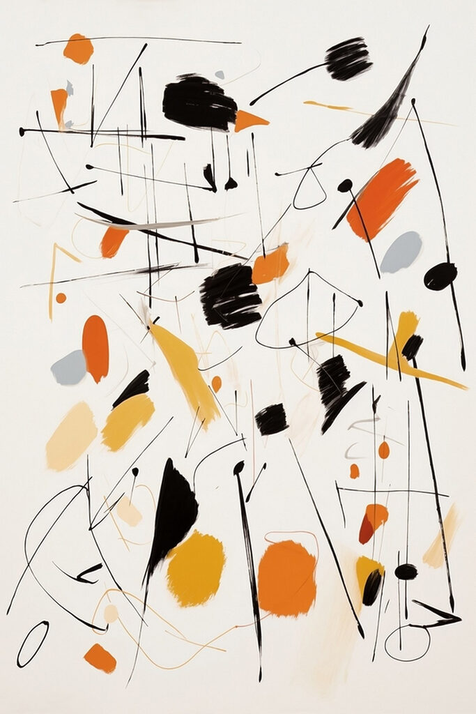 Painting of various colors