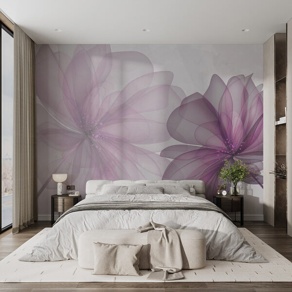 Couple of purple flowers