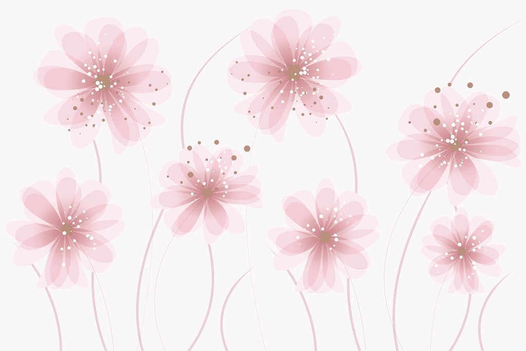 Group of pink flowers