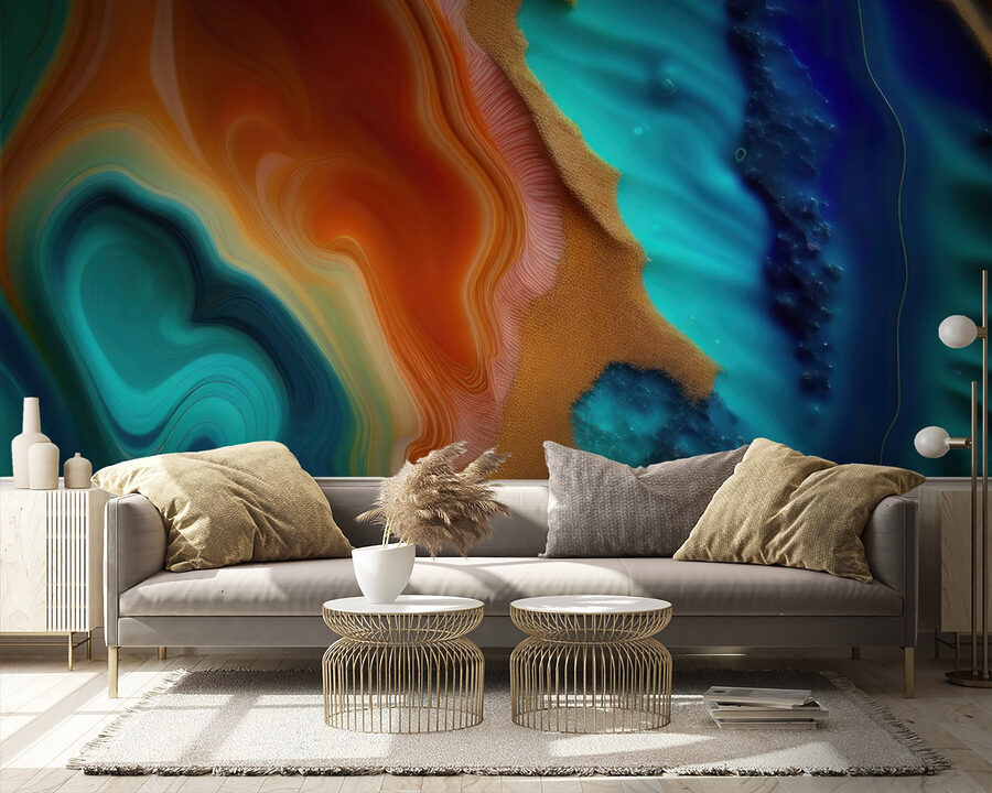 Des vagues de couleurs et de textures envoûtantes Des vagues de couleurs et de textures envoûtantes