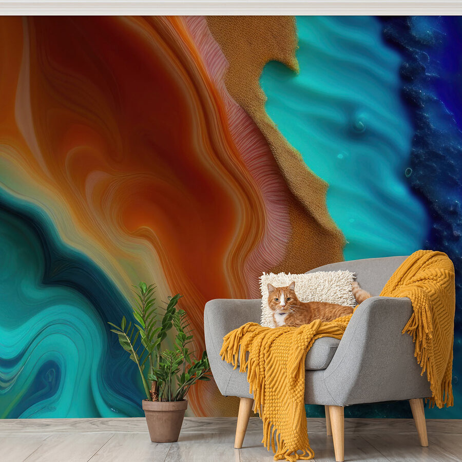 Des vagues de couleurs et de textures envoûtantes Des vagues de couleurs et de textures envoûtantes