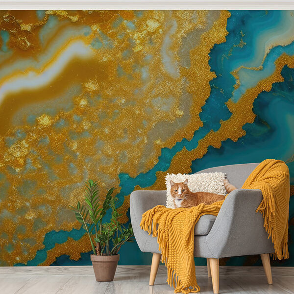Des motifs fluides dans des couleurs vives Des motifs fluides dans des couleurs vives