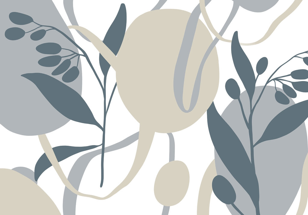 Motif de feuilles et de branches Motif de feuilles et de branches