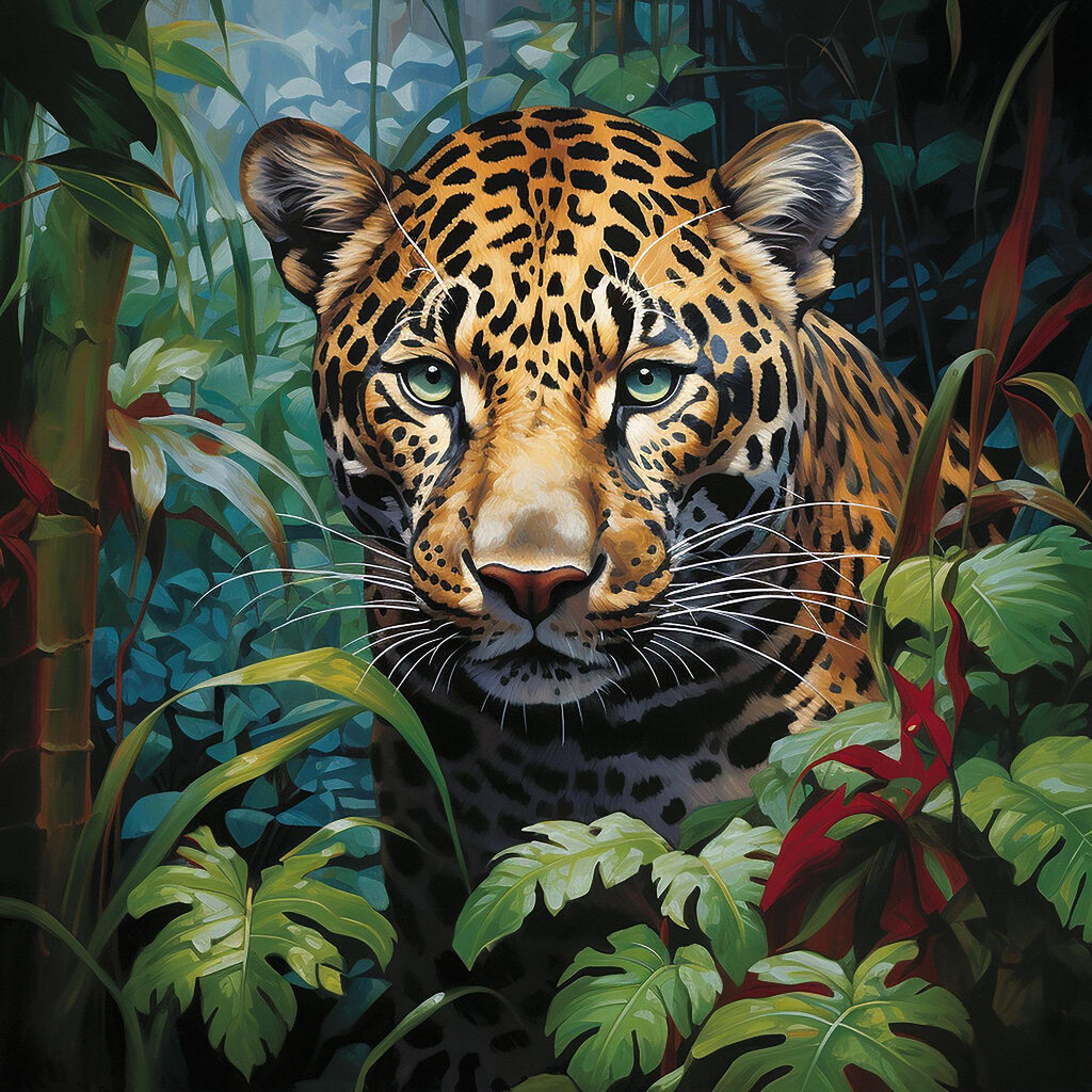 Leopard in the jungle Leopard in the jungle
