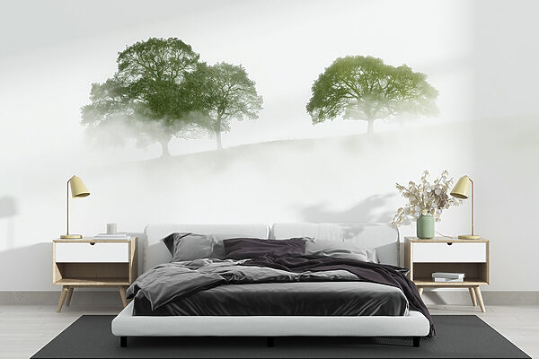 Arbres dans le brouillard Arbres dans le brouillard