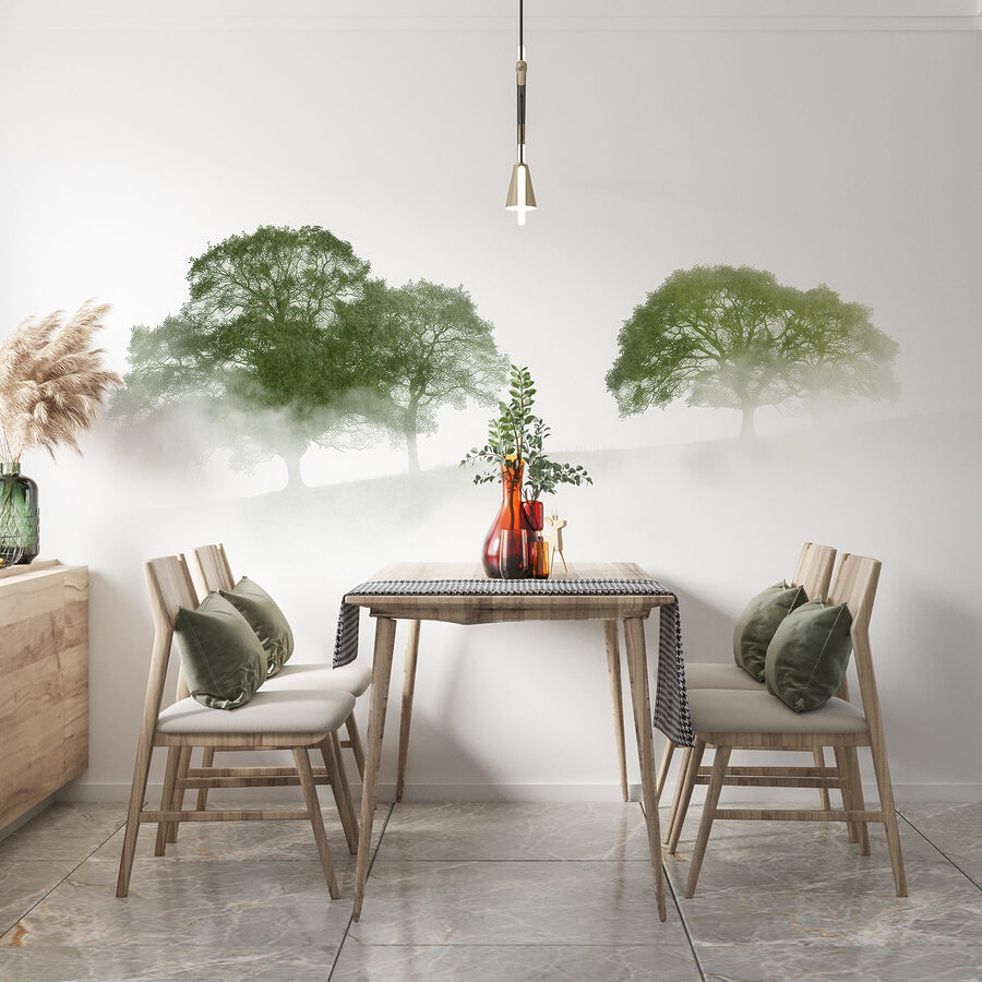 Arbres dans le brouillard Arbres dans le brouillard