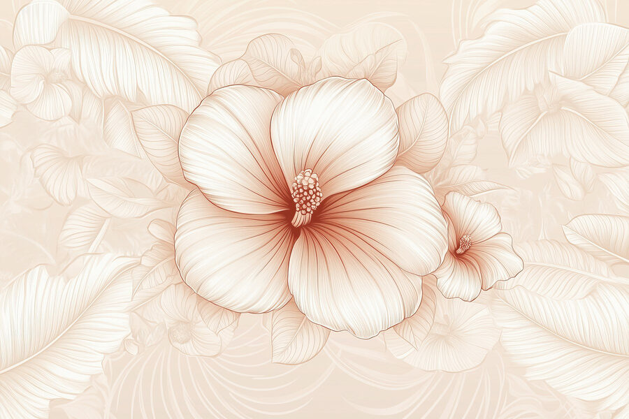 Fleurs délicates dans des tons doux. Fleurs délicates dans des tons doux.