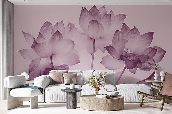 Groupe de fleurs avec feuilles Groupe de fleurs avec feuilles