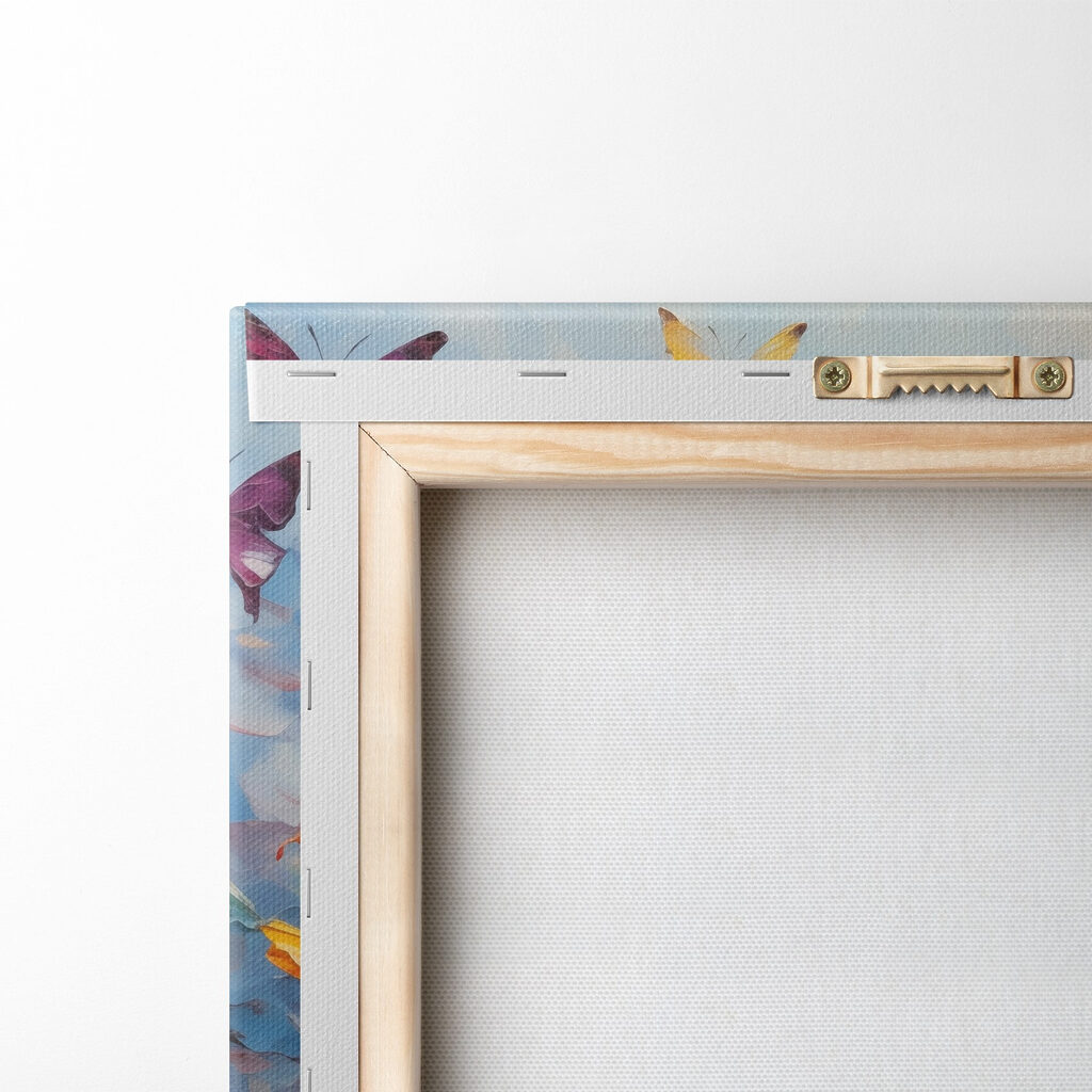 Group of butterflies flying in the air