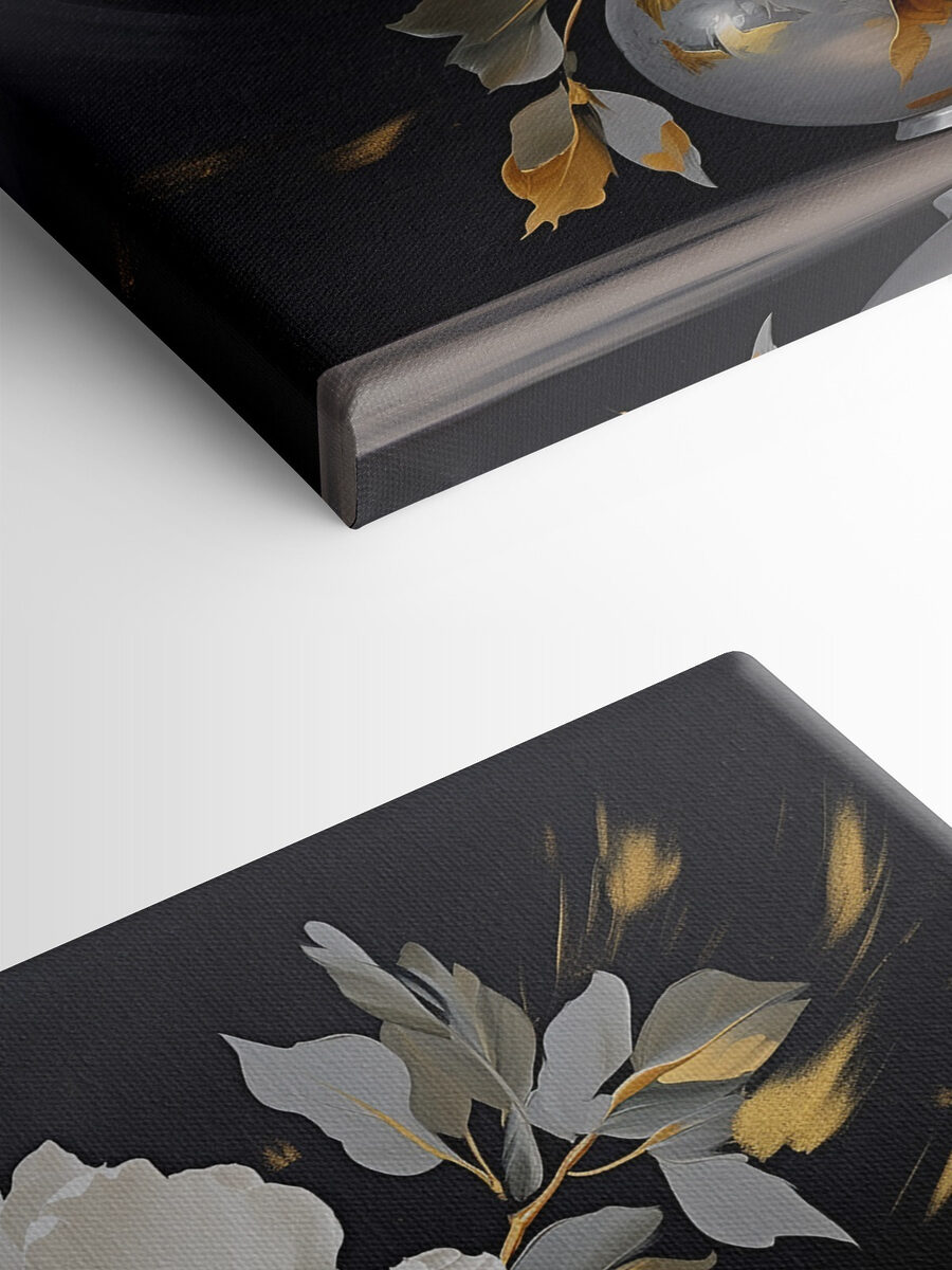 Peinture de fleurs dans un vase