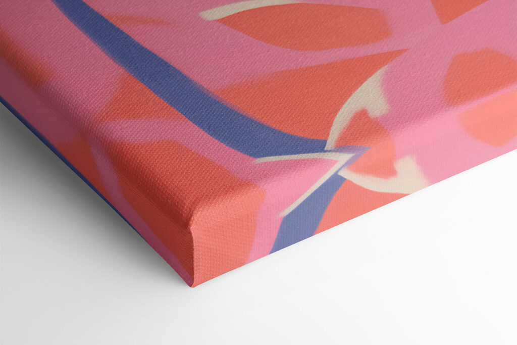 - Serene elegance in vibrant hues