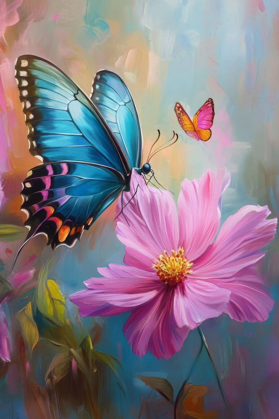 Papillon sur une fleur