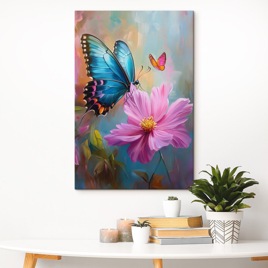 Papillon sur une fleur