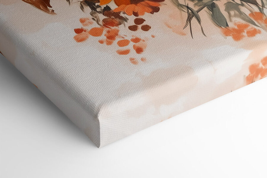 Peinture de fleurs dans un vase Peinture de fleurs dans un vase