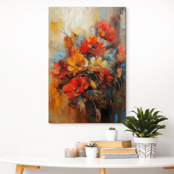 Peinture de fleurs sur toile Peinture de fleurs sur toile