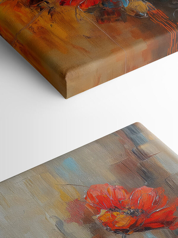 Peinture de fleurs sur toile Peinture de fleurs sur toile